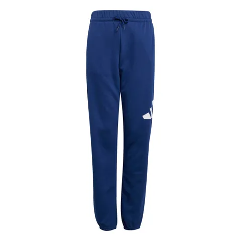 adidas Essentials Pants, pantaloni della tuta Unisex - Bambini, DARK BLUE/white