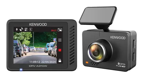 Kenwood DRV-A310W, Videocamera da cruscotto con display LCD da 2,0", registrazione ad
