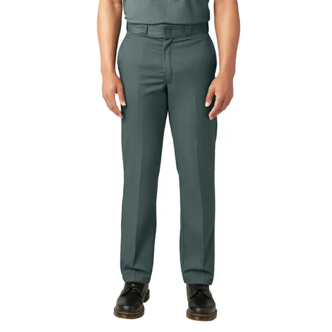 Dickies Original 874 Work Pantaloni, Lincoln Green, 33W / 32L Uomo