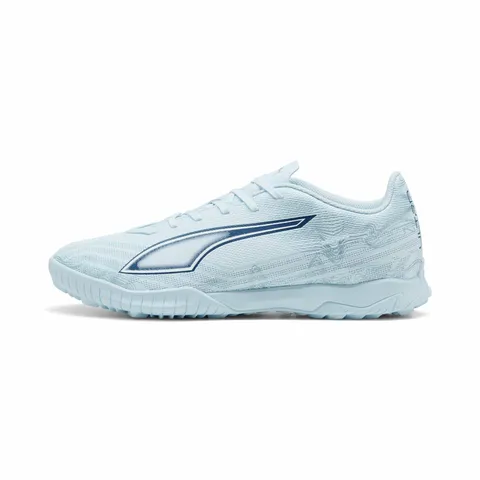 Puma Scarpa da Calcio Unisex Ultra 6 Play TT, Gioiello Icy Blu, Bianco-Blu, Taglia 40