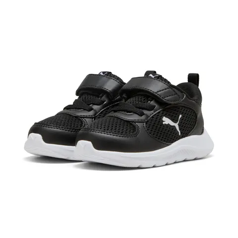 Puma Unisex Baby Fun Racer 2 AC+ InfSneaker, Nero (Puma Black), Bianco (Puma White), 24 EU
