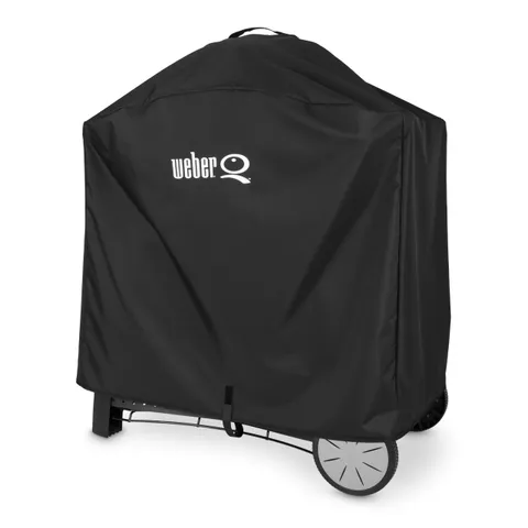 Weber Copertura Premium per Barbecue Serie Q 300/3000, Traspirante, Resistente ai Raggi