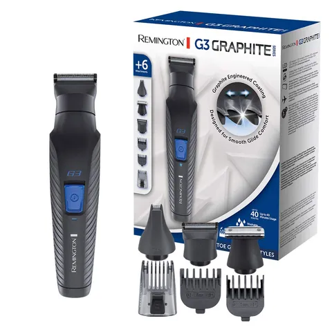 Remington Rasoio Elettrico Multiuso G3 - Rifinitore viso, Taglia peli naso e orecchie