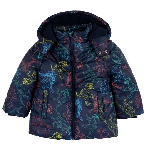 Chicco Giubbino Con Cappuccio e Zip Bambino e ragazzo, Multicolore, 7 anni, Designed in Italy