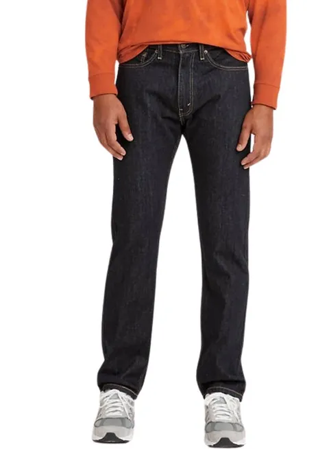 Levi's 505 Regular Fit, Jeans Uomo, Dark Rinse, 34W / 32L