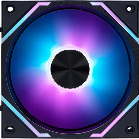 Ventola MSI MPG EZ120 ARGB - 120 mm Ventola da 120 mm con cuscinetto a fluido dinamico e fissaggio extra con dado, compatibile con schede madri MSI grazie al supporto di Mystic Light e Cooling Wizard