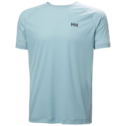 Helly Hansen Maglietta da Uomo Trail SS, Blu Vento, M, Blu Ventoso, M