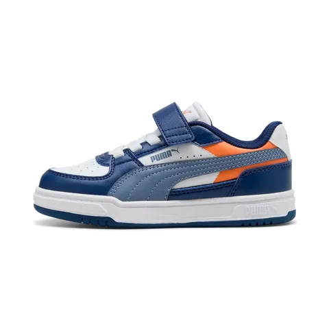 PUMA Sneakers Caven III Block per Bambini 35, Blue Jewel Gray Sky White