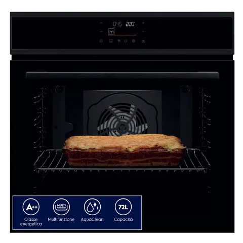 Electrolux EOF7H00H - Forno Multifunzione da Incasso 72 L SurroundCook, Cottura