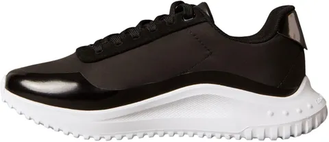 Calvin Klein Runner da Donna Eva Lace UP Mat Mix YW0YW02016 Top Basso, Nero (Nero/Canna