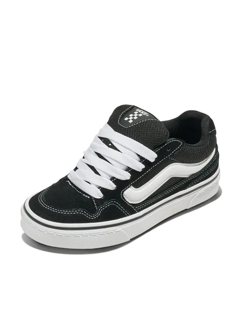 Vans Caldrone, Nero/Bianco, 4