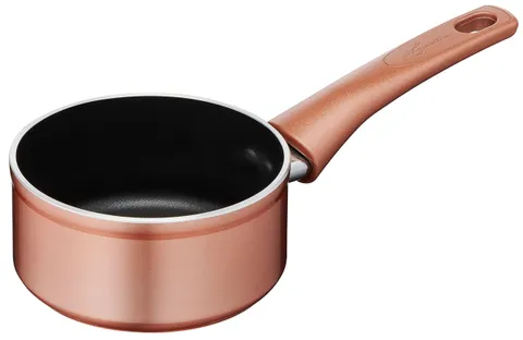 Lagostina Ramata Casseruola Fonda Antiaderente in Alluminio Ø 14 cm con Esterno Effetto