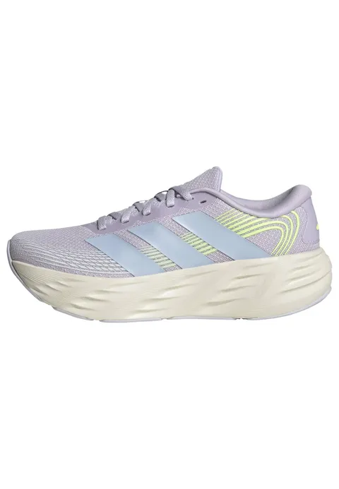 adidas Donna Galaxy 8 Running Shoes, Purple Tint/Frozen Purple/Hi-RES Yellow, 38 EU