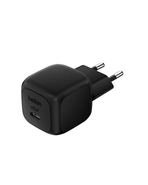 Belkin Caricatore da parete compatto da 45 W, ricarica rapida USB-C Power Delivery per