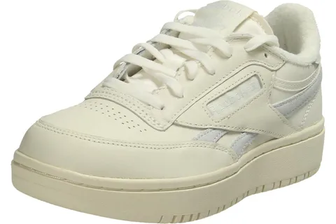 Reebok Club C Double Revenge - Sneaker da Donna, Gesso Gesso alabastro, 36 EU
