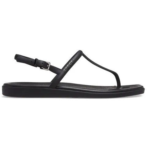 Crocs Miami Thong Flip, Infradito Donna, Nero, 33/34 EU