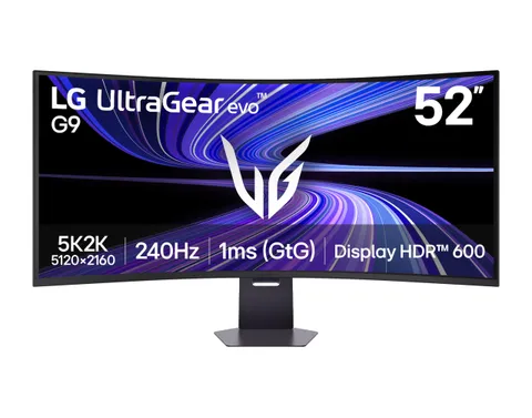 LG UltraGear 52G930B-B (monitor 52" curvo, 240Hz)