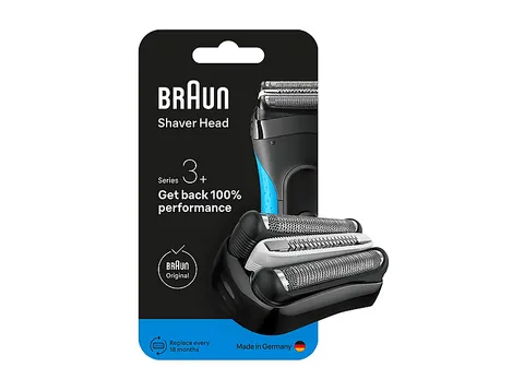 Braun Serie 3 + 32B, Testina Braun Serie 3 Originale Per Rasoio Elettrico Barba, Recupera