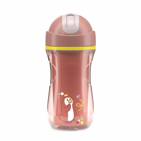 Chicco Sport Cup Bicchiere Antigoccia 266 ml (rosa)