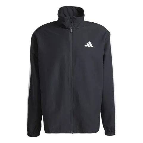 adidas Uomo 3 Stripes Woven Track Suit, black, XXL