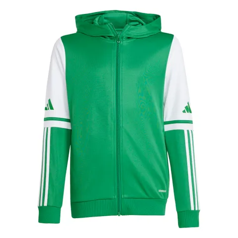 adidas Unisex - Bambini e ragazzi Squadra25 Hoody Kids Sweatshirt, team green/white