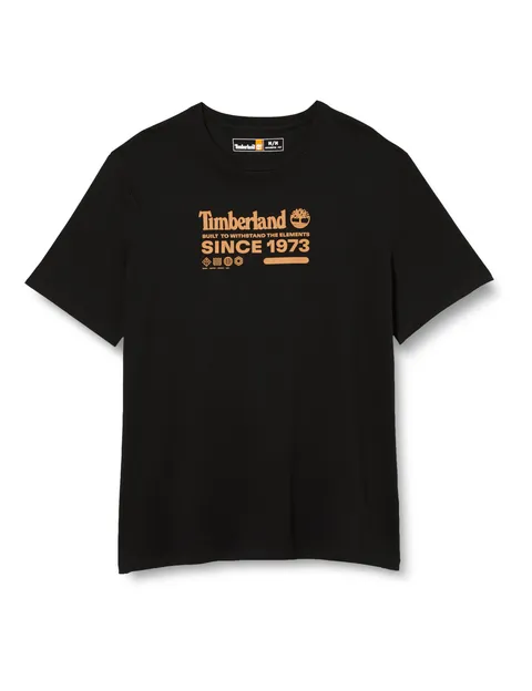 Maglietta a Maniche Corte 1 Tier3, Nero, XXL, Nero, XXXL