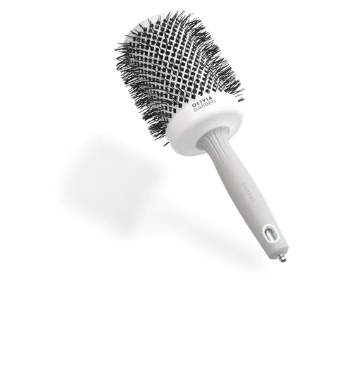 Olivia Garden Expert Blowout Shine 65 mm - White & Grey