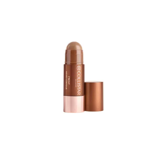 Collistar Twist Velvet Contouring Viso Stick, Finish Opaco Naturale, per Scolpire e