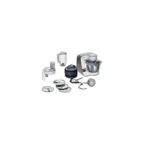 Bosch Serie 4 Planetaria MUM5XW20, 1000W, Ciotola in Acciaio Inox da 3,9 L, 7 Livelli di