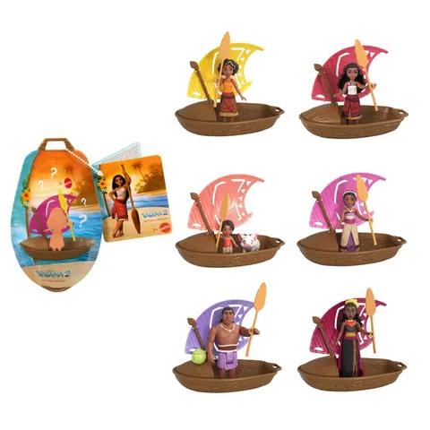 Mattel Disney Oceania 2 - Meraviglie dell'Esplorazione, set con mini bambola a sopresa