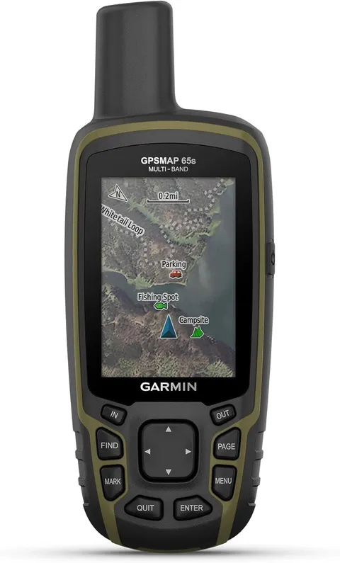 Garmin Gpsmap 65s localizzatore GPS Personale Nero 16 GB Gpsmap 65s, TFT, 6,6 cm (2.6")