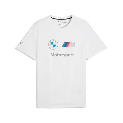 PUMA T-Shirt BMW M Motorsport Essentials da Uomo S, White