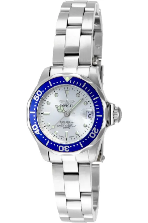 Invicta Pro Diver Orologio da Donna in acciaio inossidabile con movimento Quarzo - 24mm