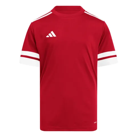 adidas Unisex - Bambini SQUADRA25 Jersey Short Sleeve KIDS, Team Power Red 2 / White