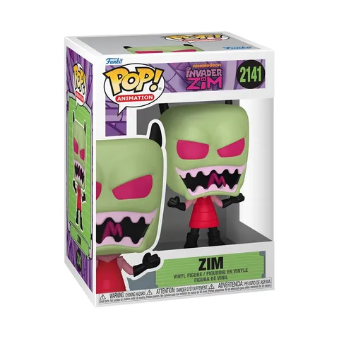 Funko Pop! Animation: Invader Zim - Zim - Figura in Vinile da Collezione - Idea Regalo