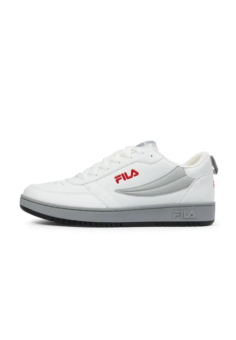 FILA Scarpe da Ginnastica da Uomo REGA NF, Bianco/Grigio, Taglia 42 EU, White Gray Violet