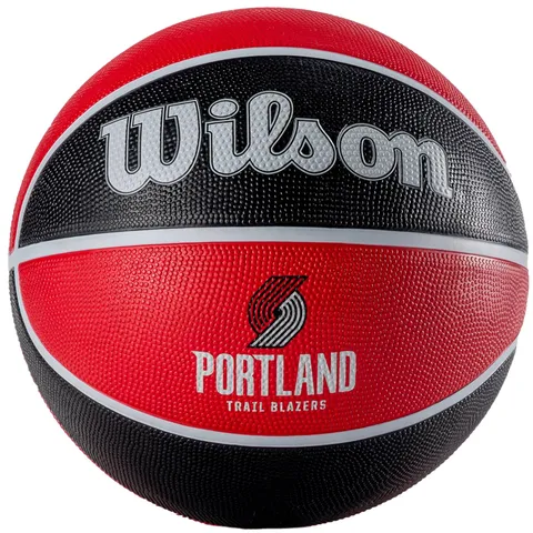Wilson Pallone da Basket NBA TEAM Tribute BSKT, Utilizzo Outdoor, Gomma, Misura 7