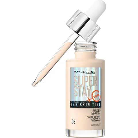 Maybelline New York, Fondotinta in Siero, Per Una Pelle Luminosa, Effetto Naturale, 24h