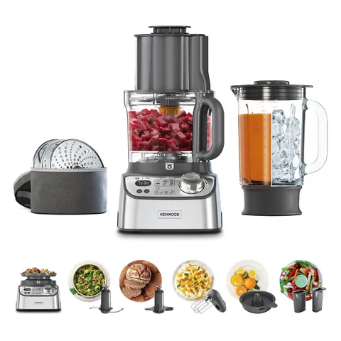 Kenwood MultiPro XL Weigh+ FDM72.990SS - Robot da cucina dotato di Bilancia e Timer