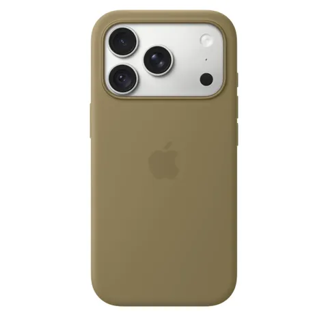 Apple iPhone 18 Pro Silicone Case with MagSafe - Olive 