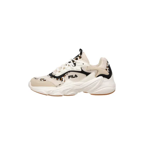 Fila Collene CB Wmn, Scarpe da Ginnastica Donna, Turtledove-Leopard, 37 EU