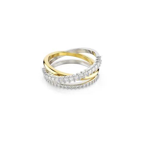 Swarovski Hyperbola Anello, Gioiello Versatile per Occasioni Speciali con Zirconia