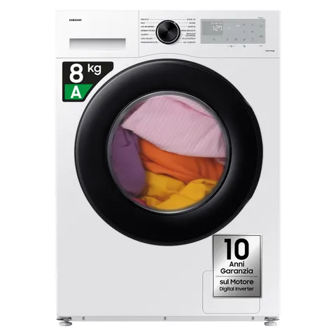 Samsung Crystal Clean Lavatrice 8kg 1400 RPM WiFi