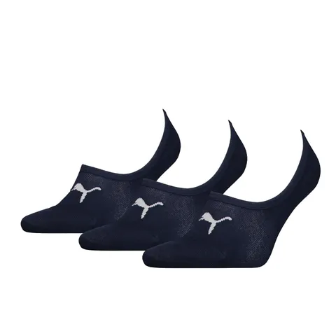 PUMA Footie, Calzini Unisex - Adulto, Navy, 35-38