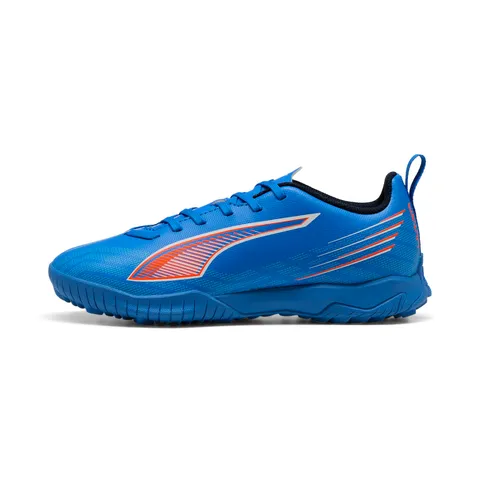 PUMA Scarpe da Calcio Unisex per Bambini Ultra 6 Play TT JrSoccer, Ultra Blue PUMA White