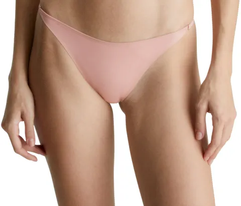 Calvin Klein Donna Perizoma Thong Intimo, Rosa (Subdued), XL