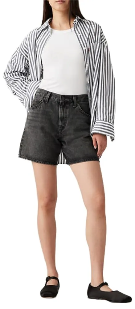 Levi's Donna High Rise Baggy, Pantaloncini, Where's My Phone, 30W