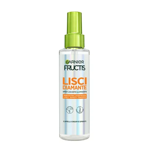 Garnier Fructis Spray Lisciante, Per Capelli Indisciplinati, Capelli Luminosi e Lisci