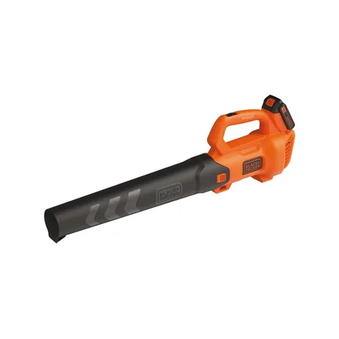 Black+Decker Soffiatore Assiale 18V-2.0AH - Ventole Assiali, Volume d'Aria Max 578 M^3/H