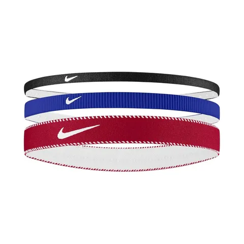 Nike Flex Classic Mixed Width 3PK Fascia per capelli da donna Game Royal/University